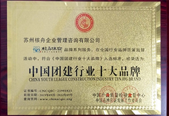 核舟体验荣获2019中国团建行业十大品牌