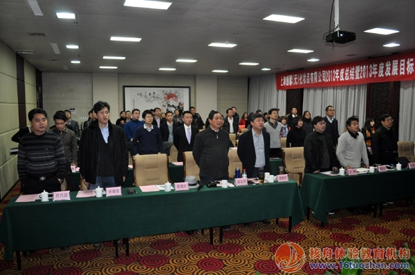 上海创馨2012总结暨2013年度目标 体验式互动沟通年会圆满成功！