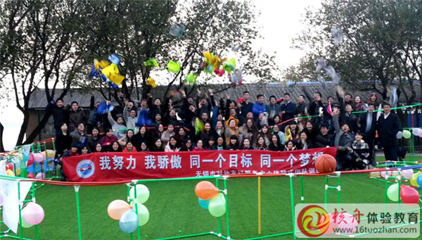 无锡市对外友好服务中心“我努力  我骄傲  同一个目标  同一个梦想”拓展培训报道